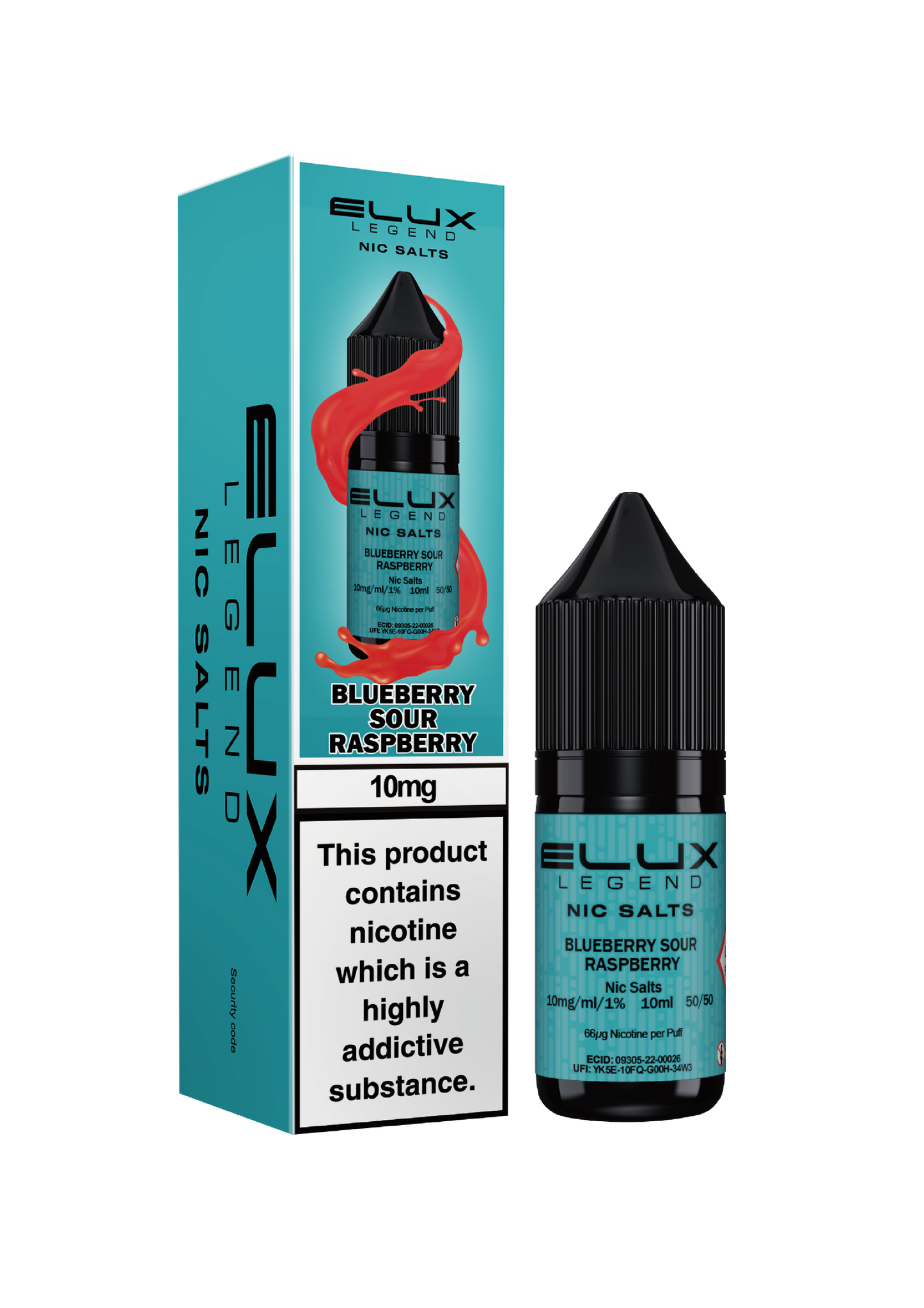 Elux Legend Nic Salts 10ml