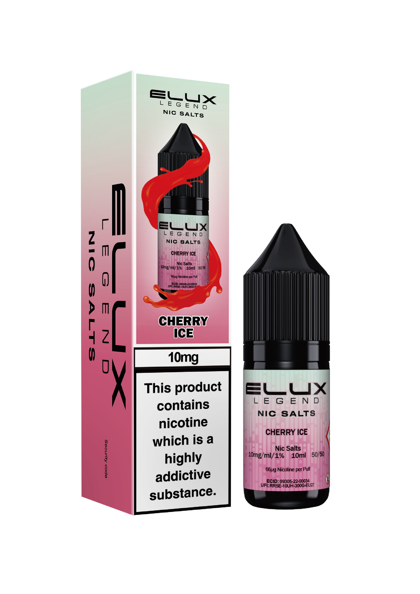 Elux Legend Nic Salts 10ml