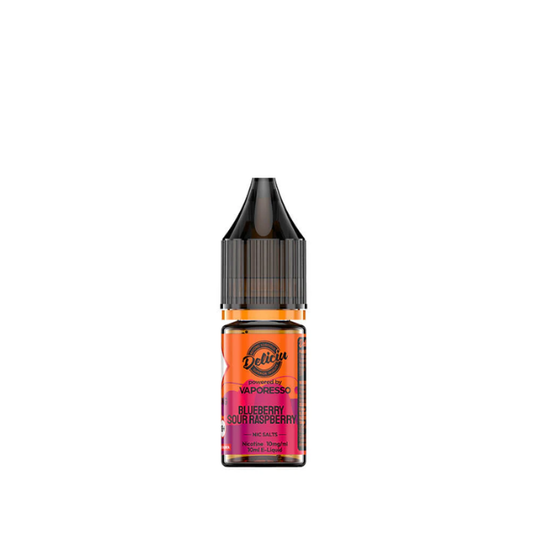 Deliciu V2 Nic Salt - Blueberry Sour Raspberry - 10ml