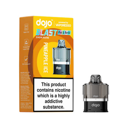 DOJO BLAST 6000 Prefilled Pod & Refill - Pineapple Ice - 20mg