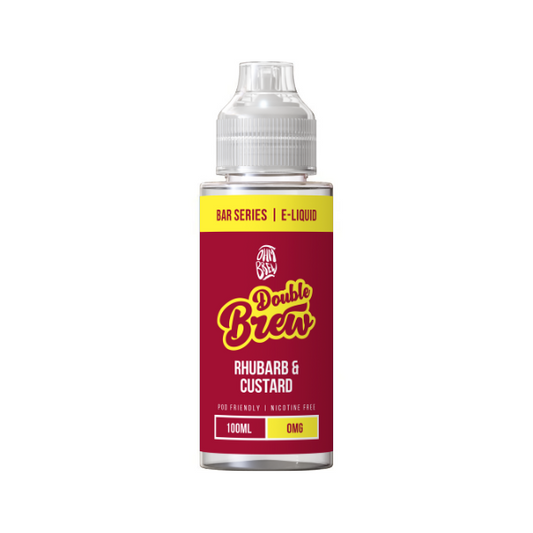 Double Brew Bar Series XL Rhubarb & Custard - 100ml