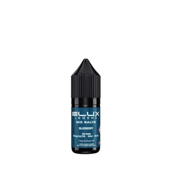 Elux Legend Nic Salt Blueberry - 10ml