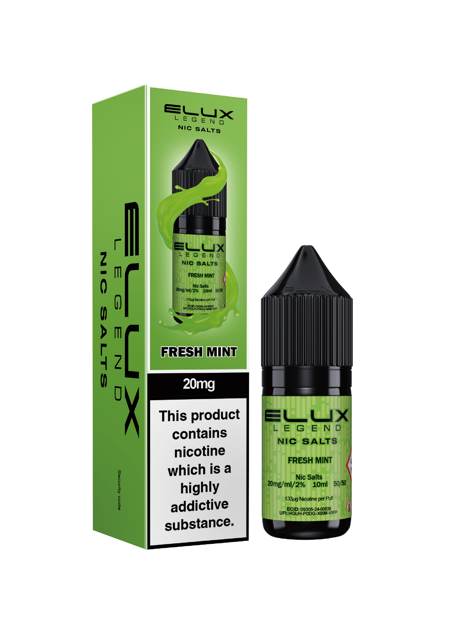 Elux Legend Nic Salts 10ml