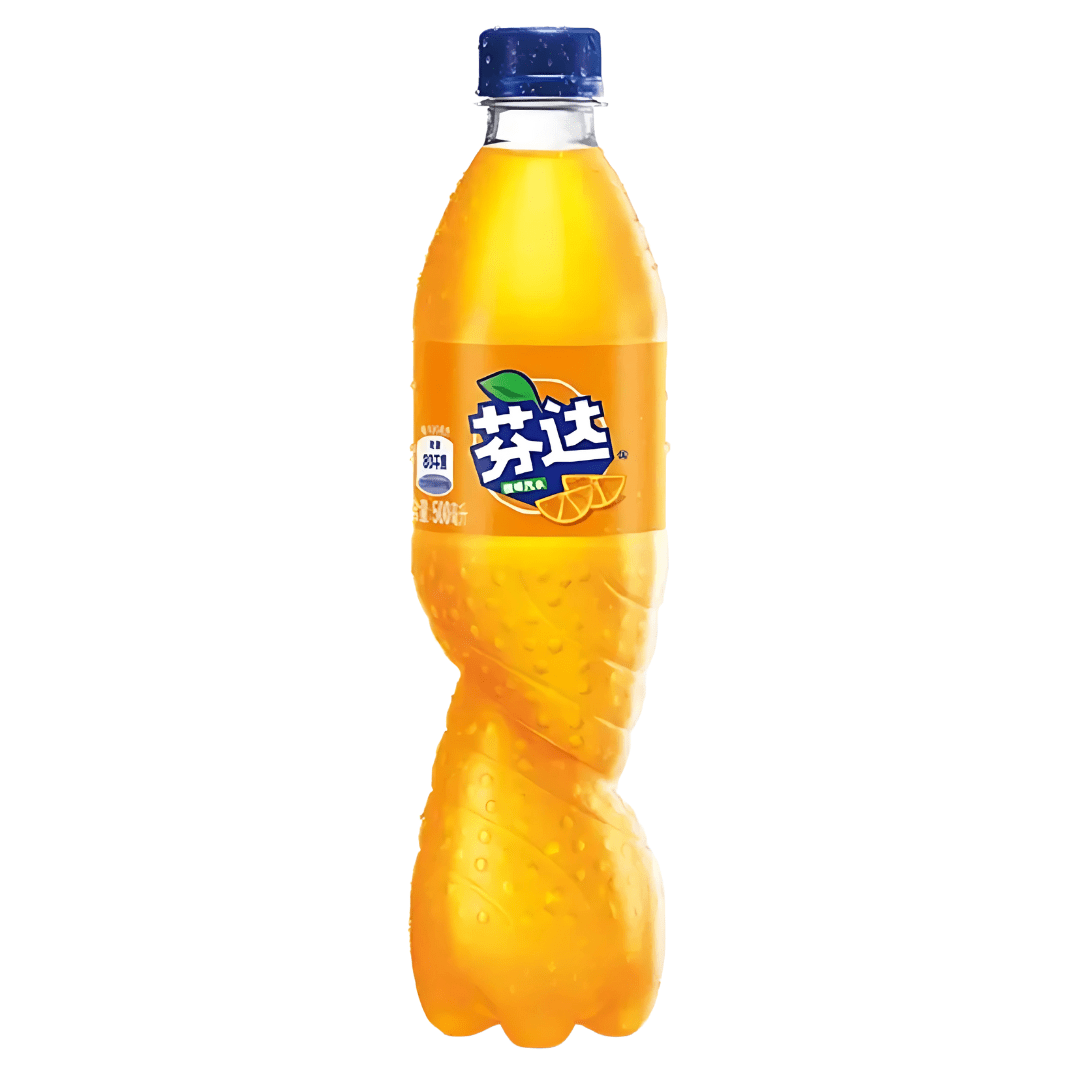 Chinese Fanta Bottles - 12 Pack