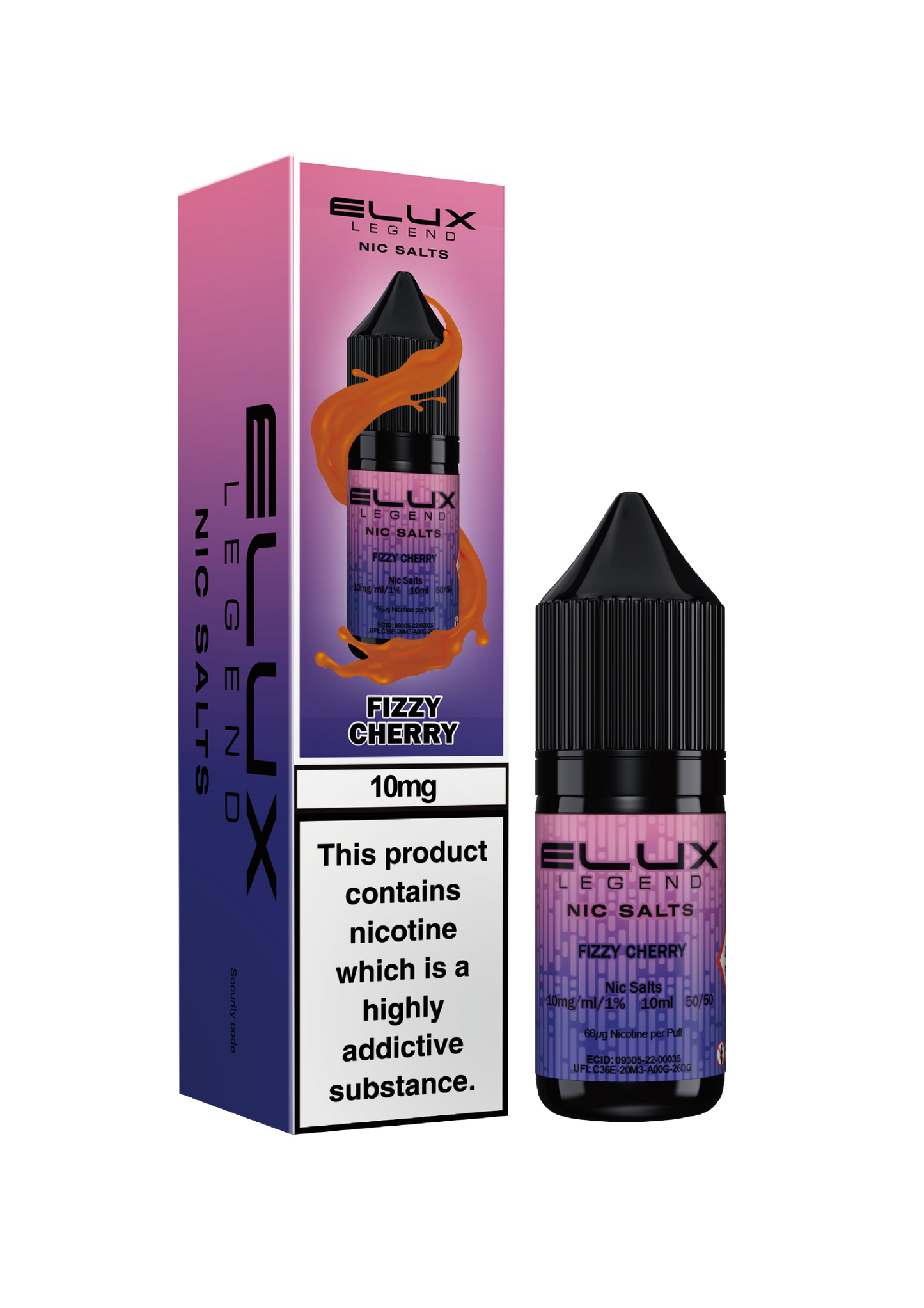 Elux Legend Nic Salts 10ml