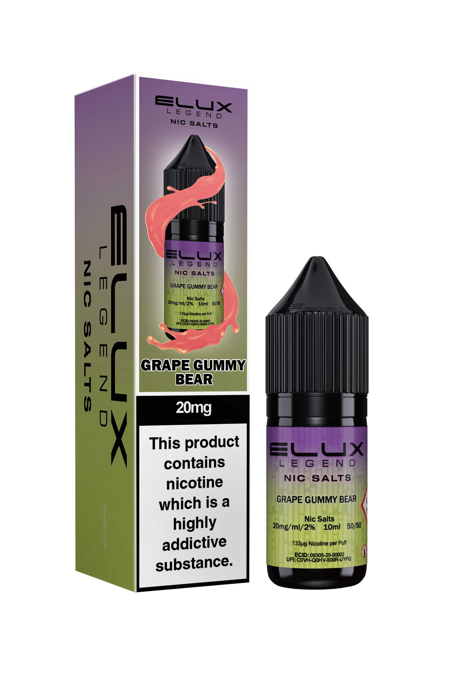 Elux Legend Nic Salts 10ml