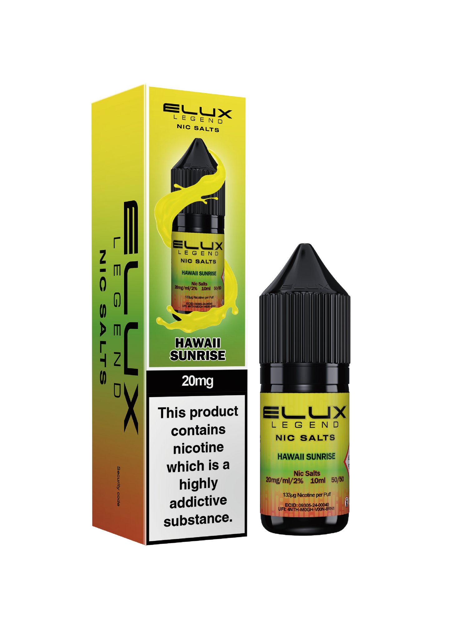 Elux Legend Nic Salts 10ml