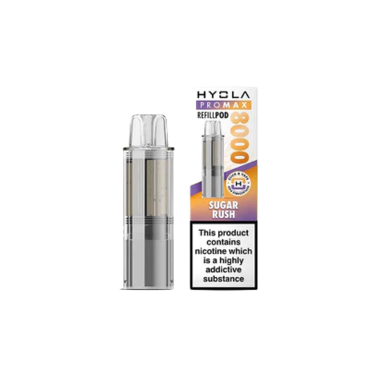 Hyola Pro Max 8000 - Prefilled Pod Sugar Rush - 20mg