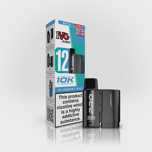 IVG Pro 12 Prefilled Pod - Blueberry Mint - 20mg