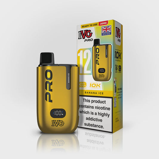 IVG Pro Big Puff - Banana Ice - 20mg