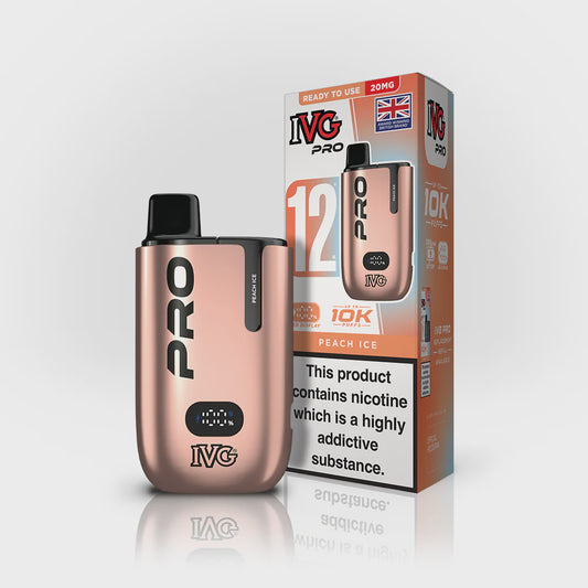 IVG Pro Big Puff - Peach Ice - 20mg