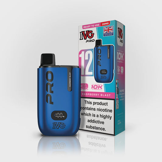 IVG Pro Big Puff - Raspberry Blast - 20mg