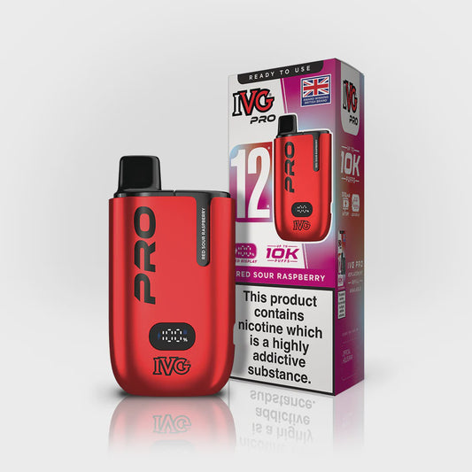 IVG Pro Big Puff - Red Sour Raspberry - 20mg