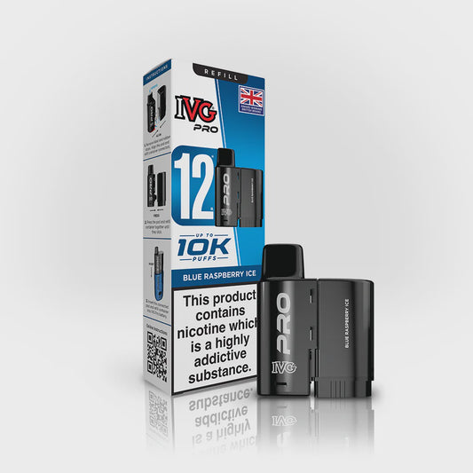 IVG Pro 12 Prefilled Pod - Blue Raspberry Ice - 20mg