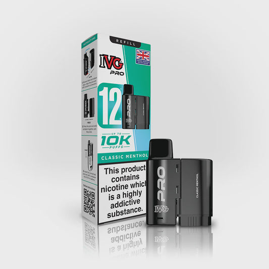 IVG Pro 12 Prefilled Pod - Classic Menthol - 20mg