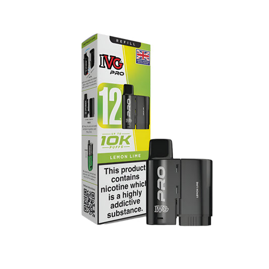 IVG Pro 12 Prefilled Pod - Lemon Lime - 20mg