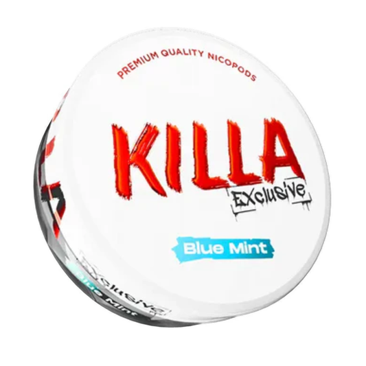 Killa Nicotine Pouches Blue Mint - 16mg