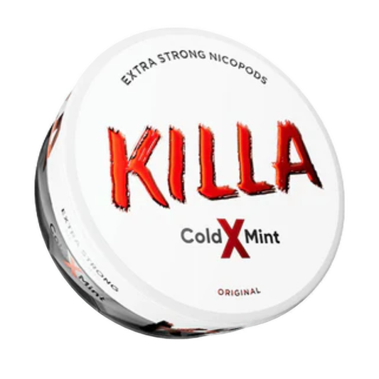 Killa Nicotine Pouches Cold X Mint - 16mg