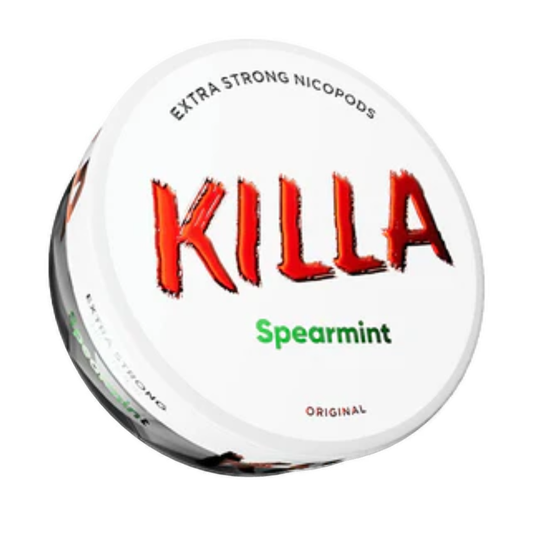 Killa Nicotine Pouches Spearmint - 16mg