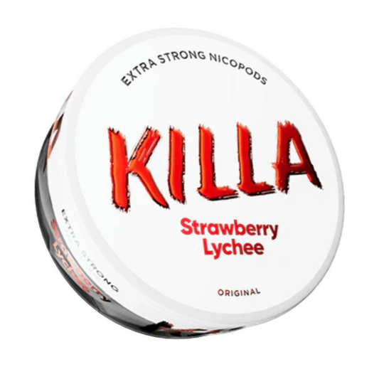 Killa Nicotine Pouches Strawberry Lychee - 16mg