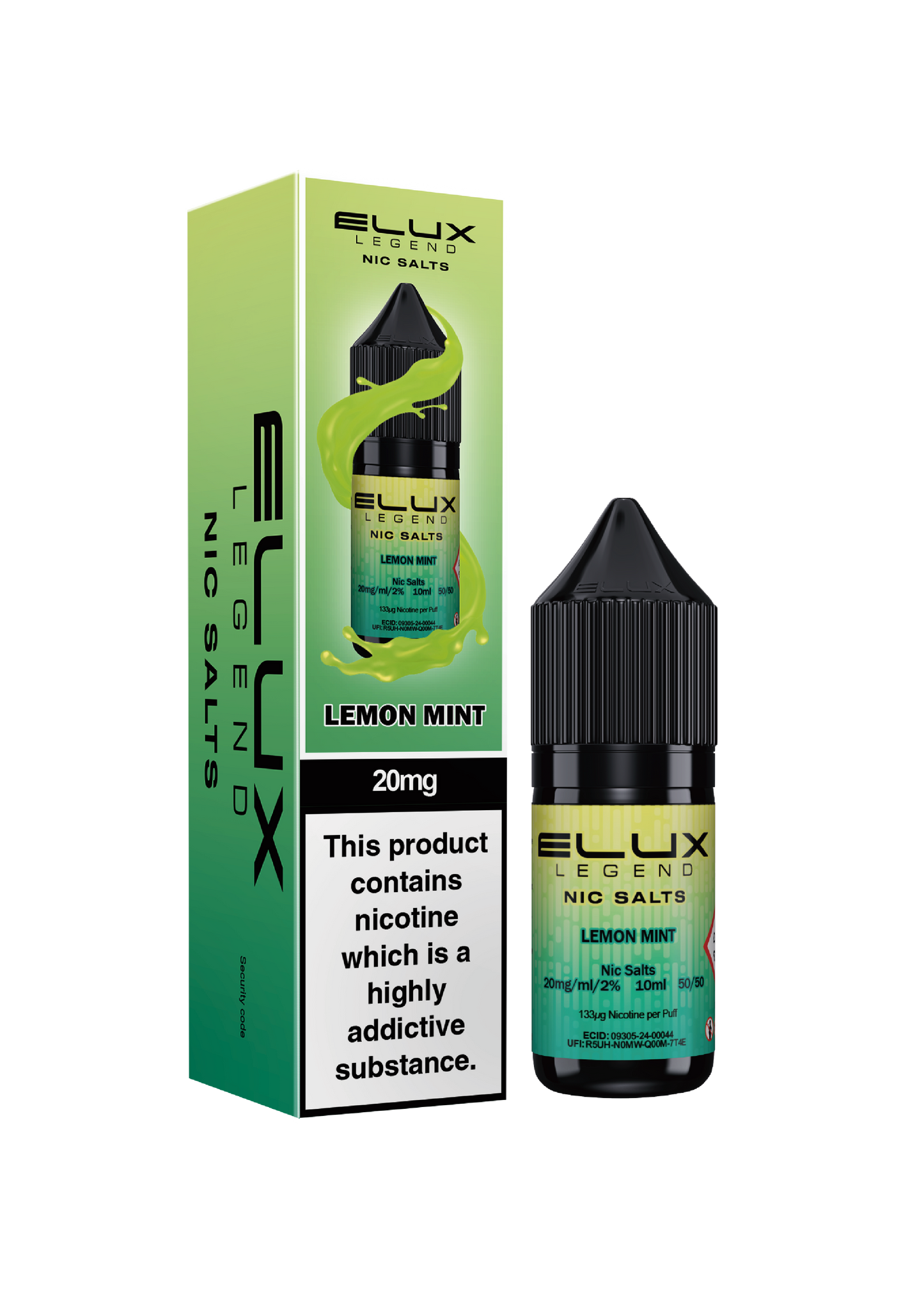 Elux Legend Nic Salts 10ml