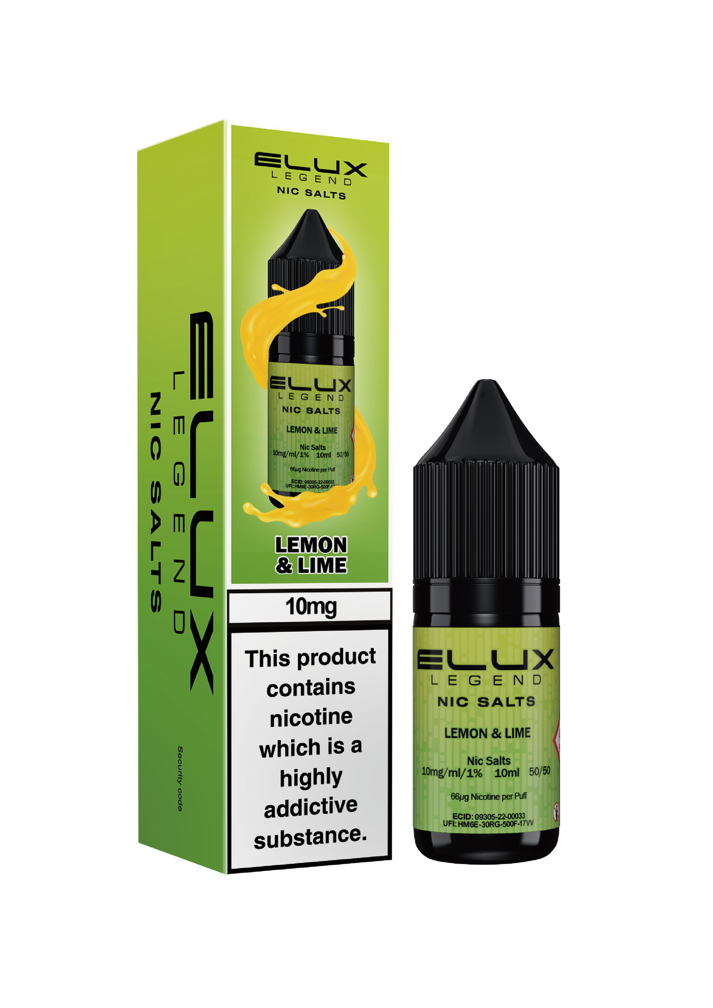 Elux Legend Nic Salts 10ml