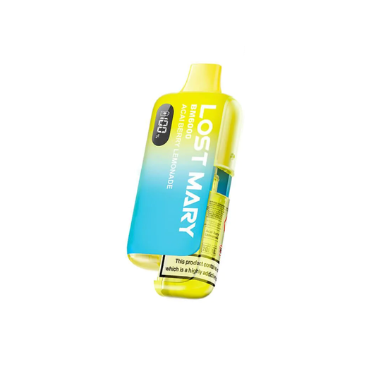 Lost Mary BM6000 Refillable Pod Kit - Acai Berry Lemonade