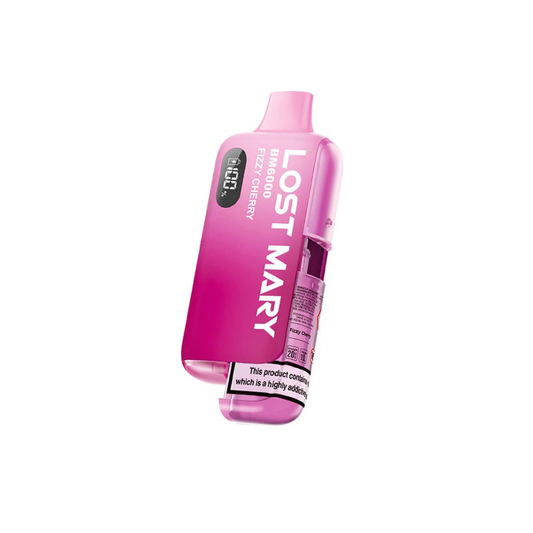 Lost Mary BM6000 Refillable Pod Kit - Fizzy Cherry