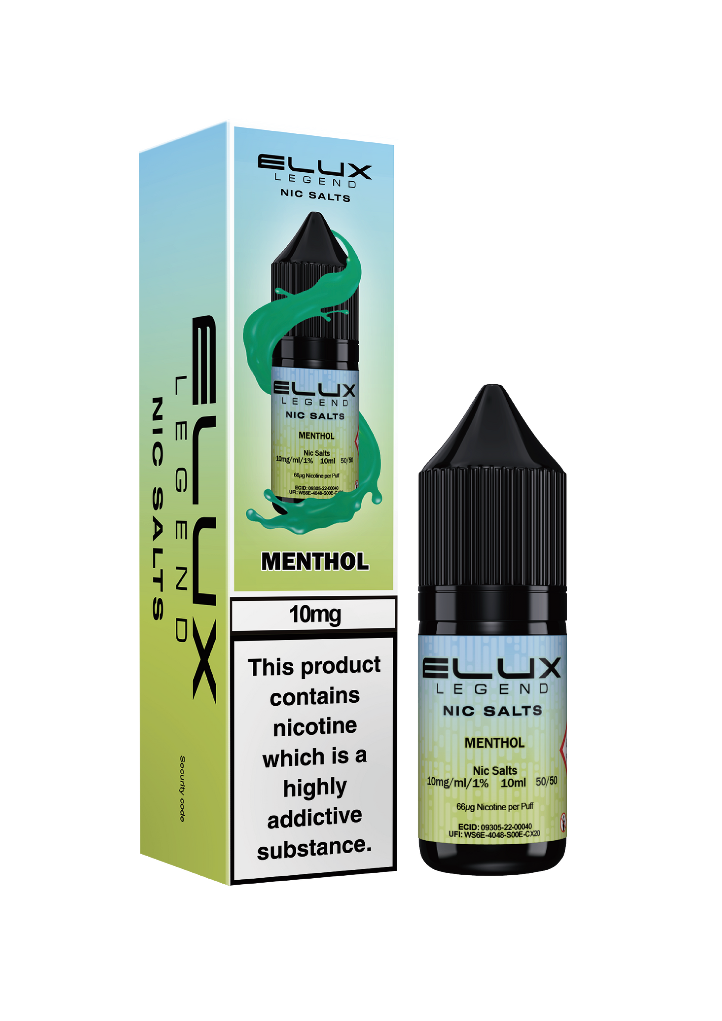 Elux Legend Nic Salts 10ml