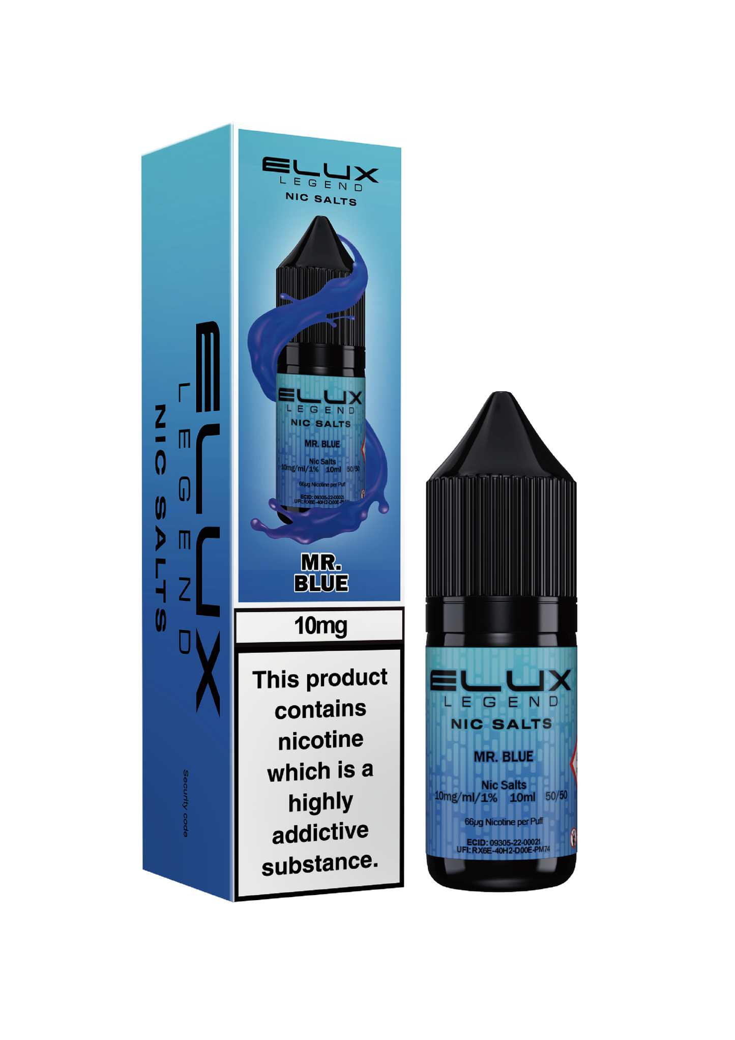 Elux Legend Nic Salts 10ml