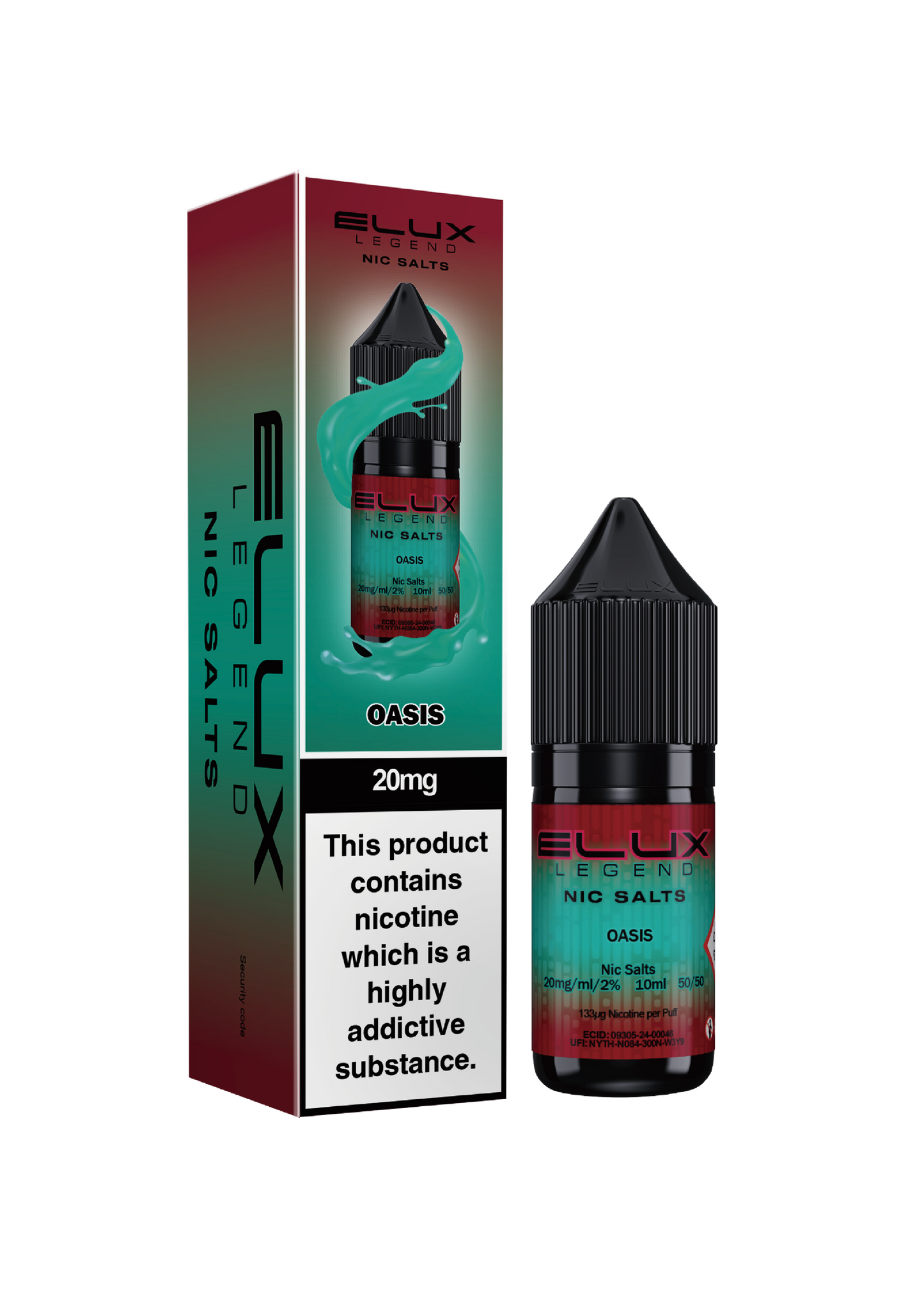 Elux Legend Nic Salts 10ml