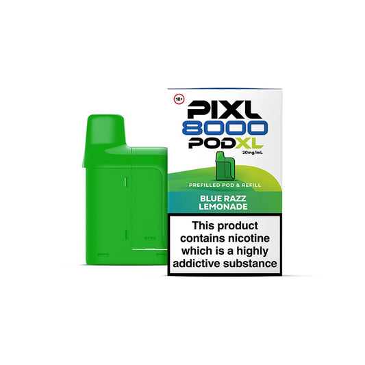 PIXL 8000 Prefilled Pod - Blue Razz Lemonade - 20mg