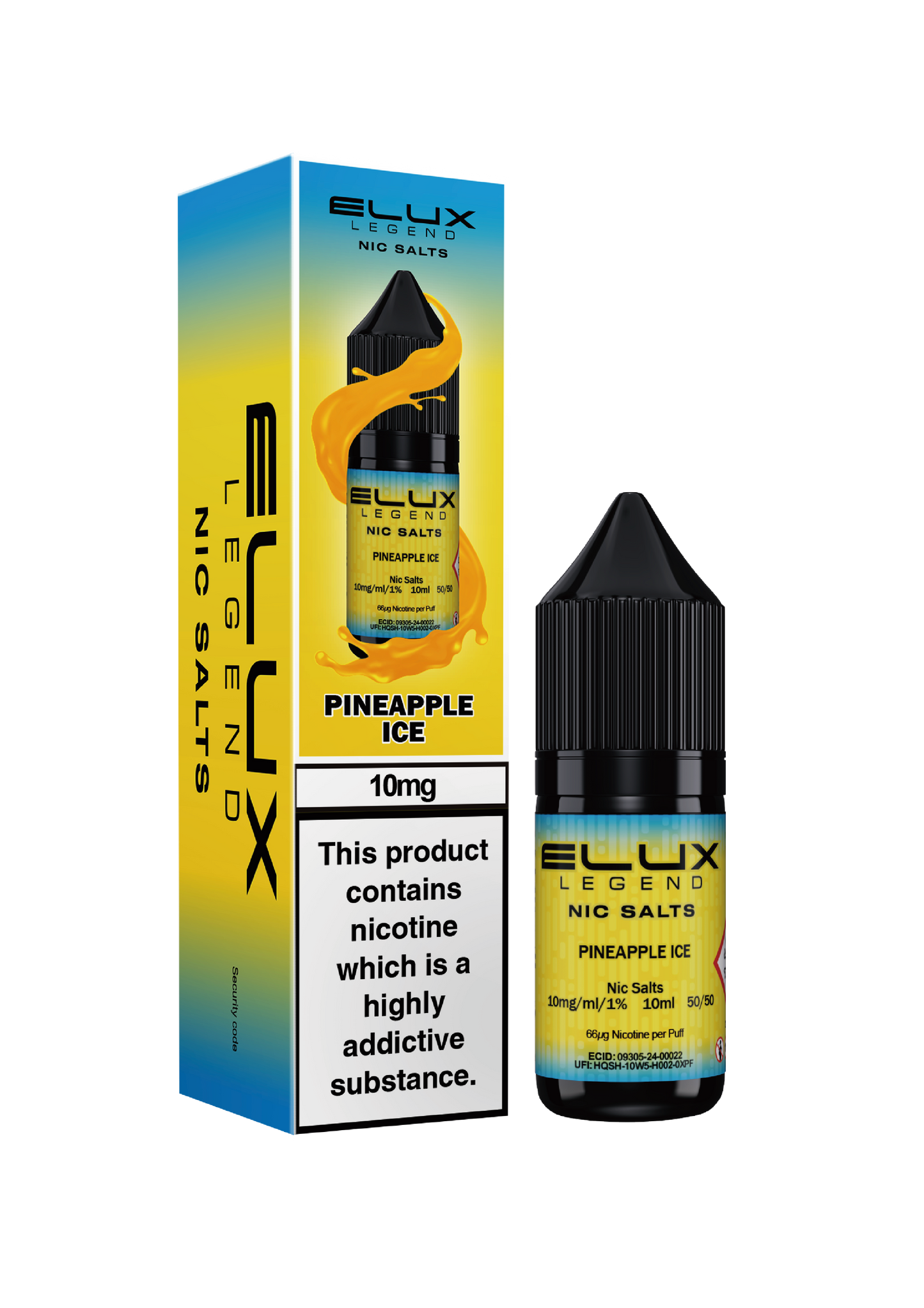 Elux Legend Nic Salts 10ml