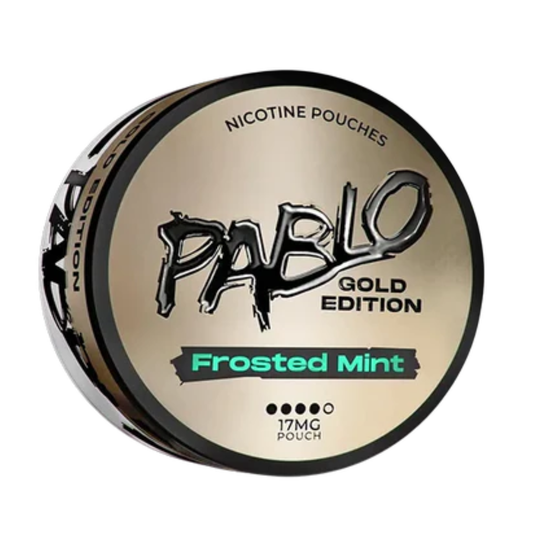 PABLO Gold Edition - Nicotine Pouches Frosted Mint - 17mg