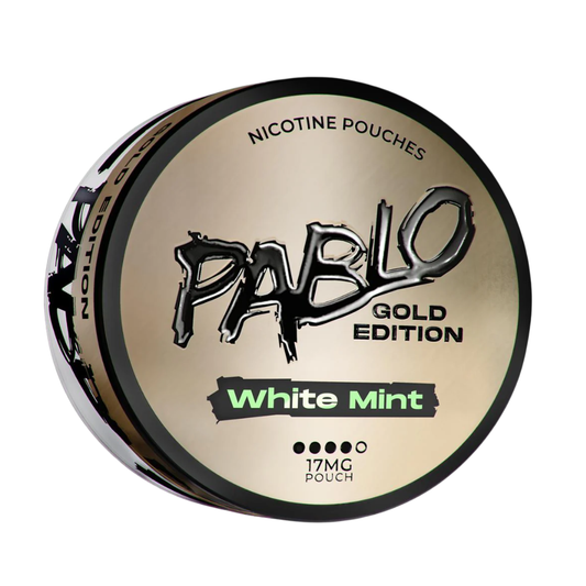 PABLO Gold Edition - Nicotine Pouches White Mint - 17mg