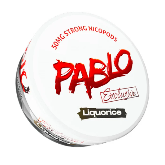 PABLO - Nicotine Pouches Liquorice - 50mg