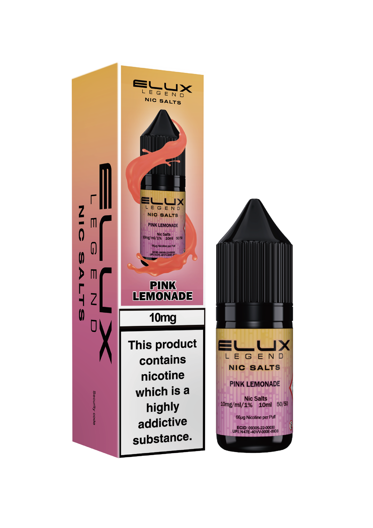 Elux Legend Nic Salts 10ml
