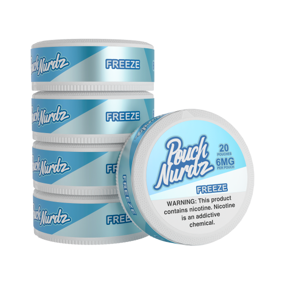 Pouch Nurdz - Nicotine Pouches  - Freeze