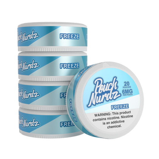 Pouch Nurdz - Nicotine Pouches  - Freeze