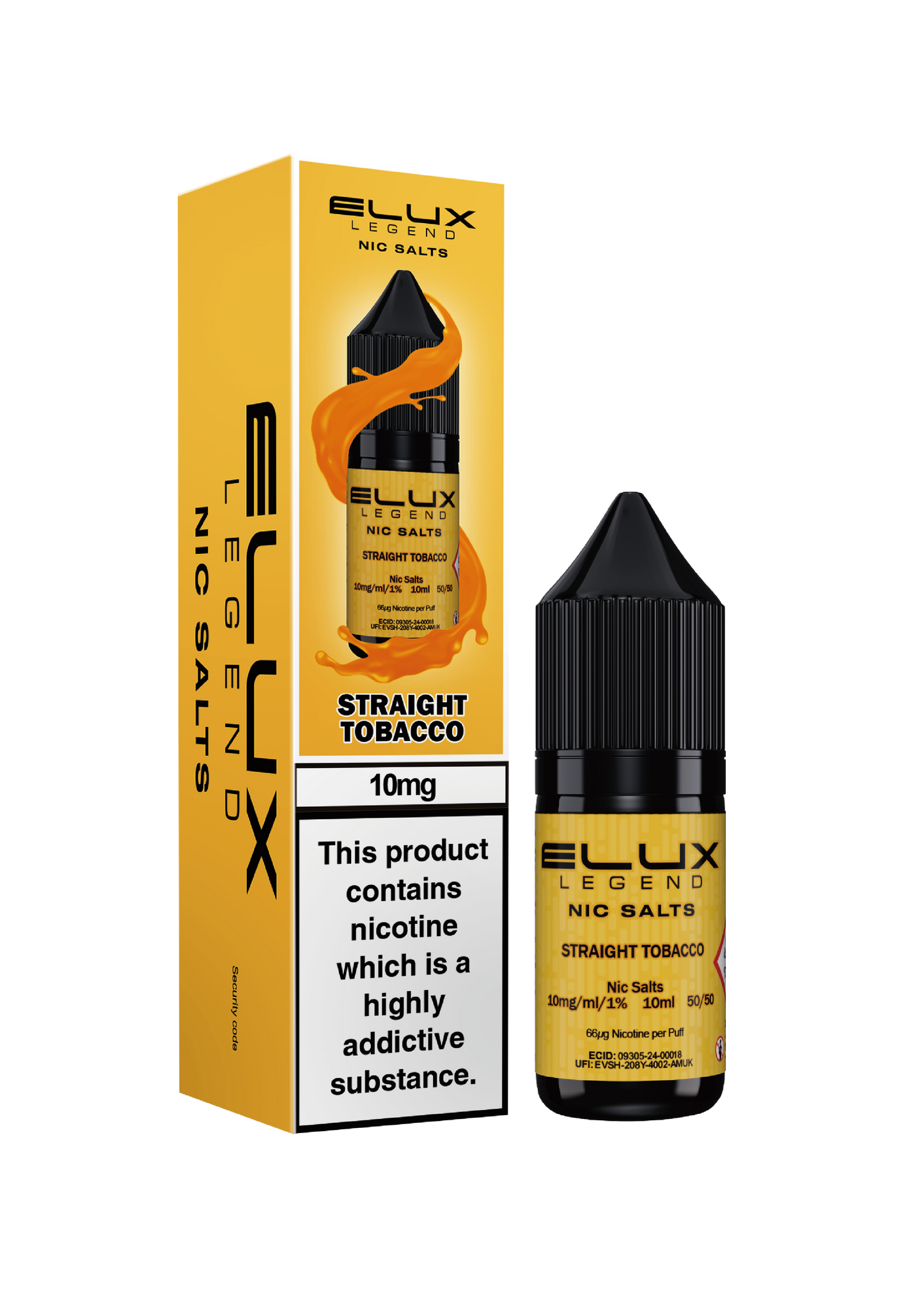 Elux Legend Nic Salts 10ml