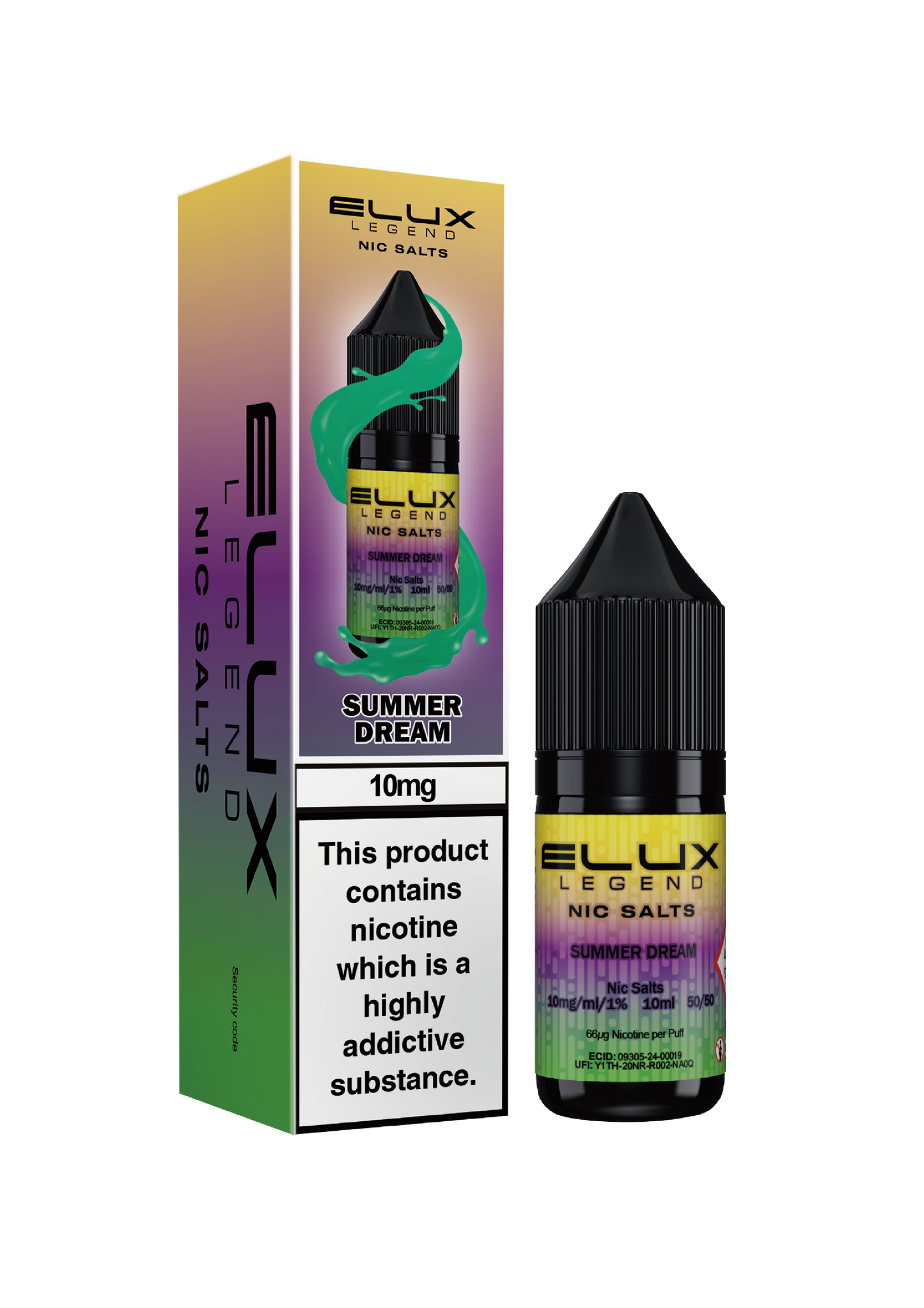 Elux Legend Nic Salts 10ml