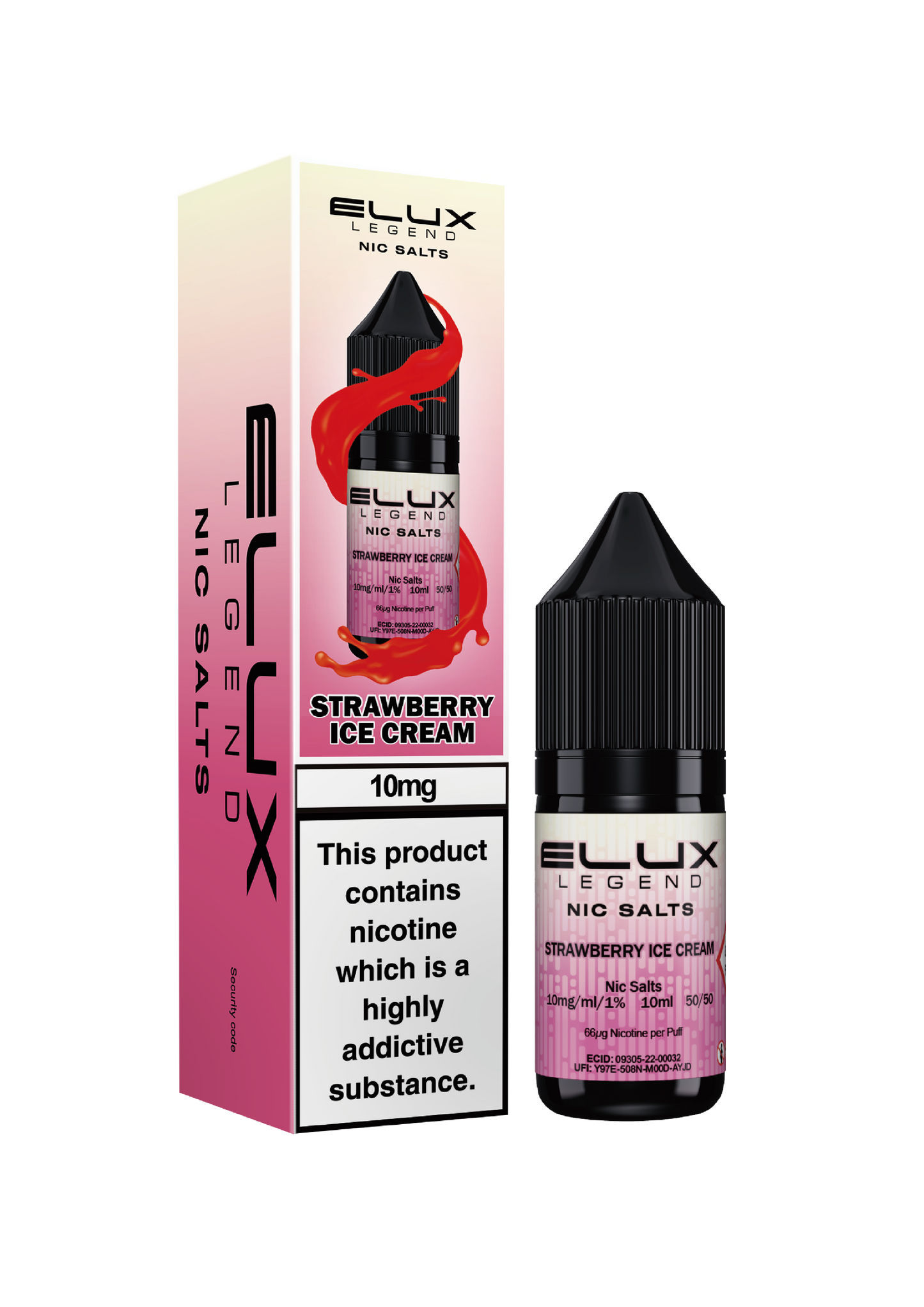 Elux Legend Nic Salts 10ml