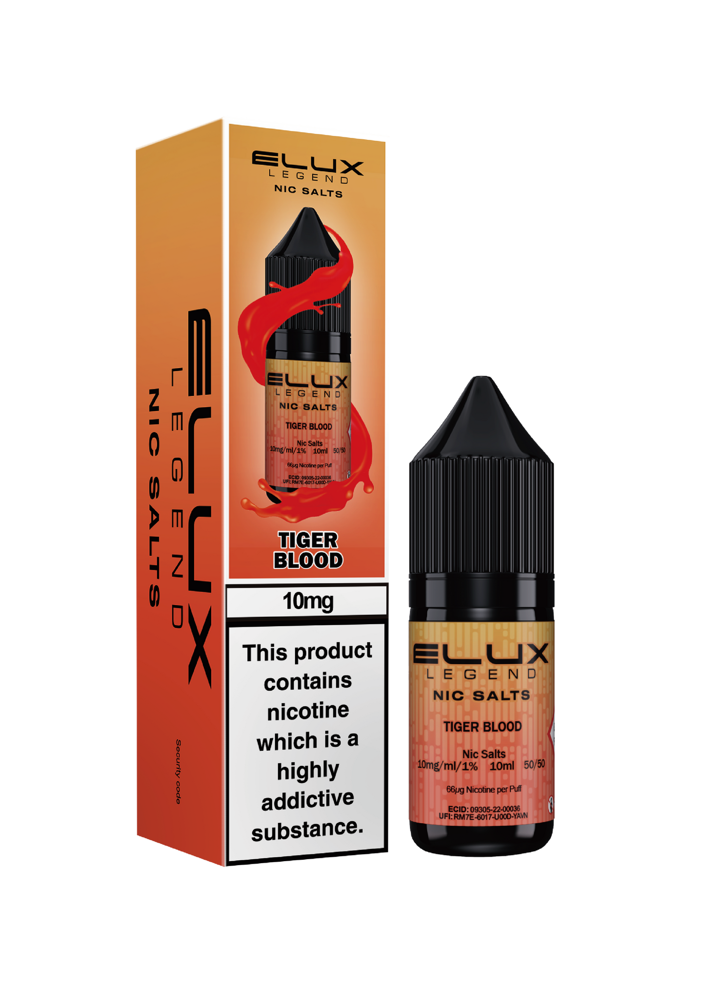 Elux Legend Nic Salts 10ml