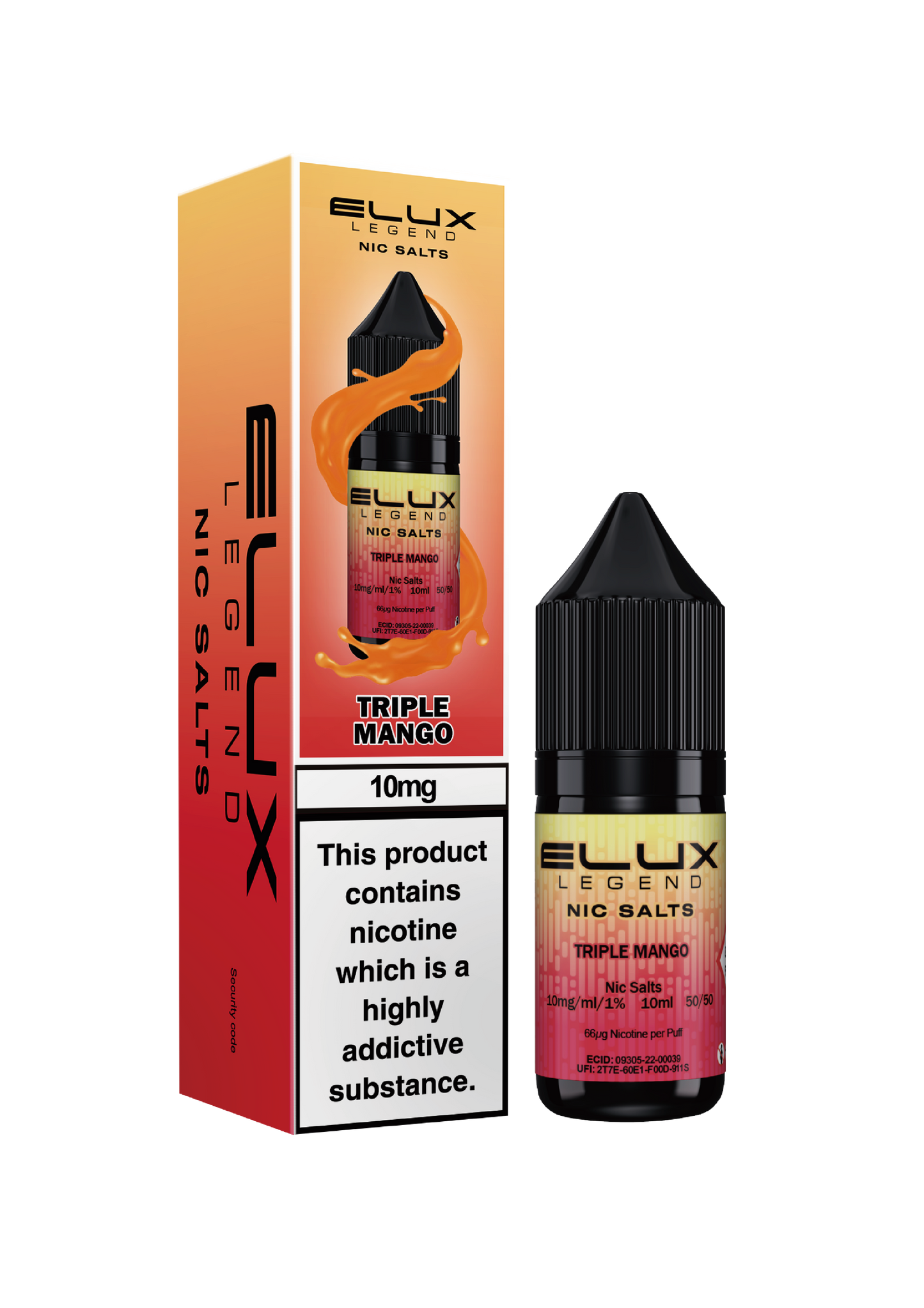 Elux Legend Nic Salts 10ml