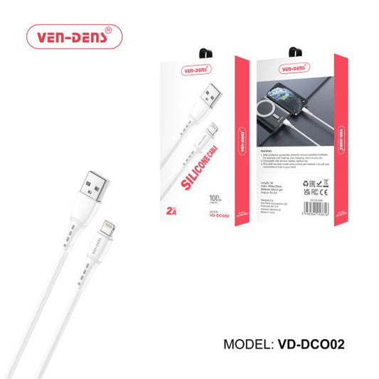 VD-DCO02 2.4A USB - 8 Pin IPhone Cable