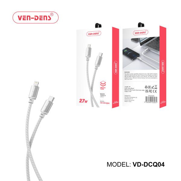 VD-DCQ04 Type C - 8 Pin IPhone Cable