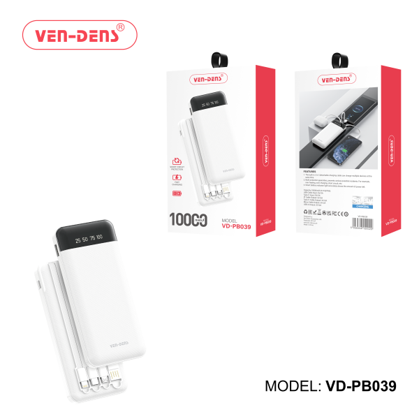 Power Bank 10K VD-PB039