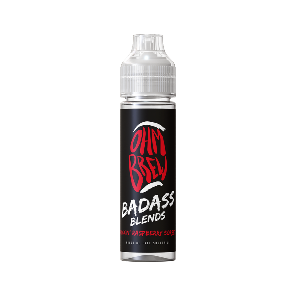 Ohm Brew Badass Blends Raspberry Sorbet - 50ml – Direct Vape