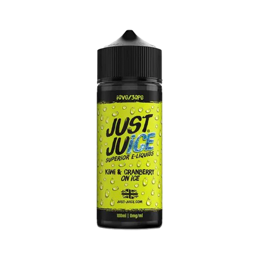 Just Juice Kiwi & Cranberry On Ice - 100ml