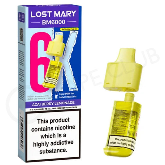 Lost Mary BM6000 Refill - Acai Berry Lemonade